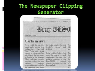 A Potpourri Of Web Tools