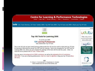 A Potpourri Of Web Tools