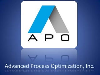 Advanced Process Optimization, Inc. 