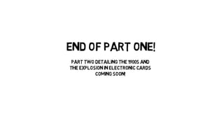 A potted history of