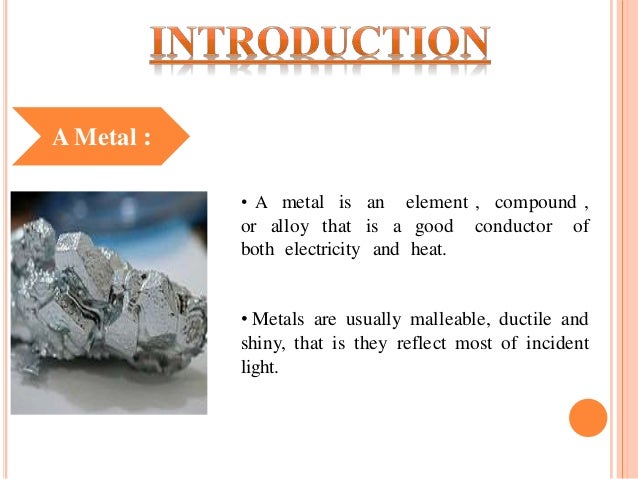 Smart Metals