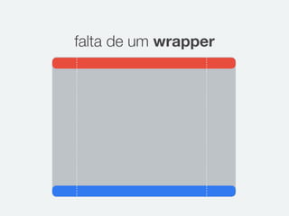 falta de um wrapper
 