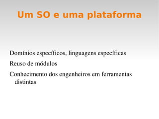 Mudança de monitores mecânicos para lógicos 
