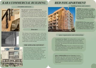 Architectural Analysis of Circulation, Space, and Context in Mid-Rise ...