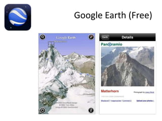 Google Earth (Free)
 