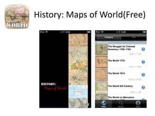 History: Maps of World(Free)
 