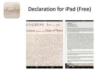 Declaration for iPad (Free)
 