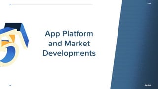 App Annie 2015 Retrospective
App Platform 
and Market
Developments
 