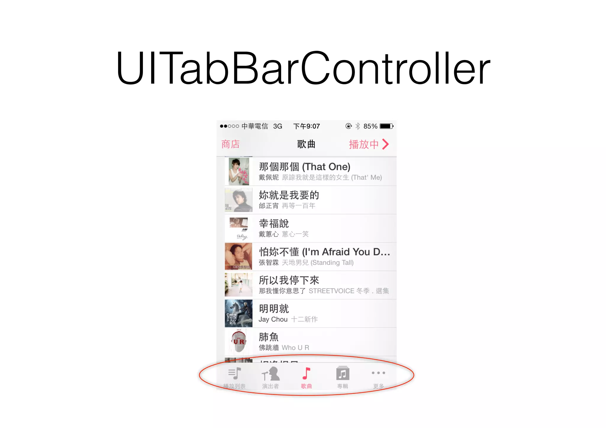 UITabBarController
 