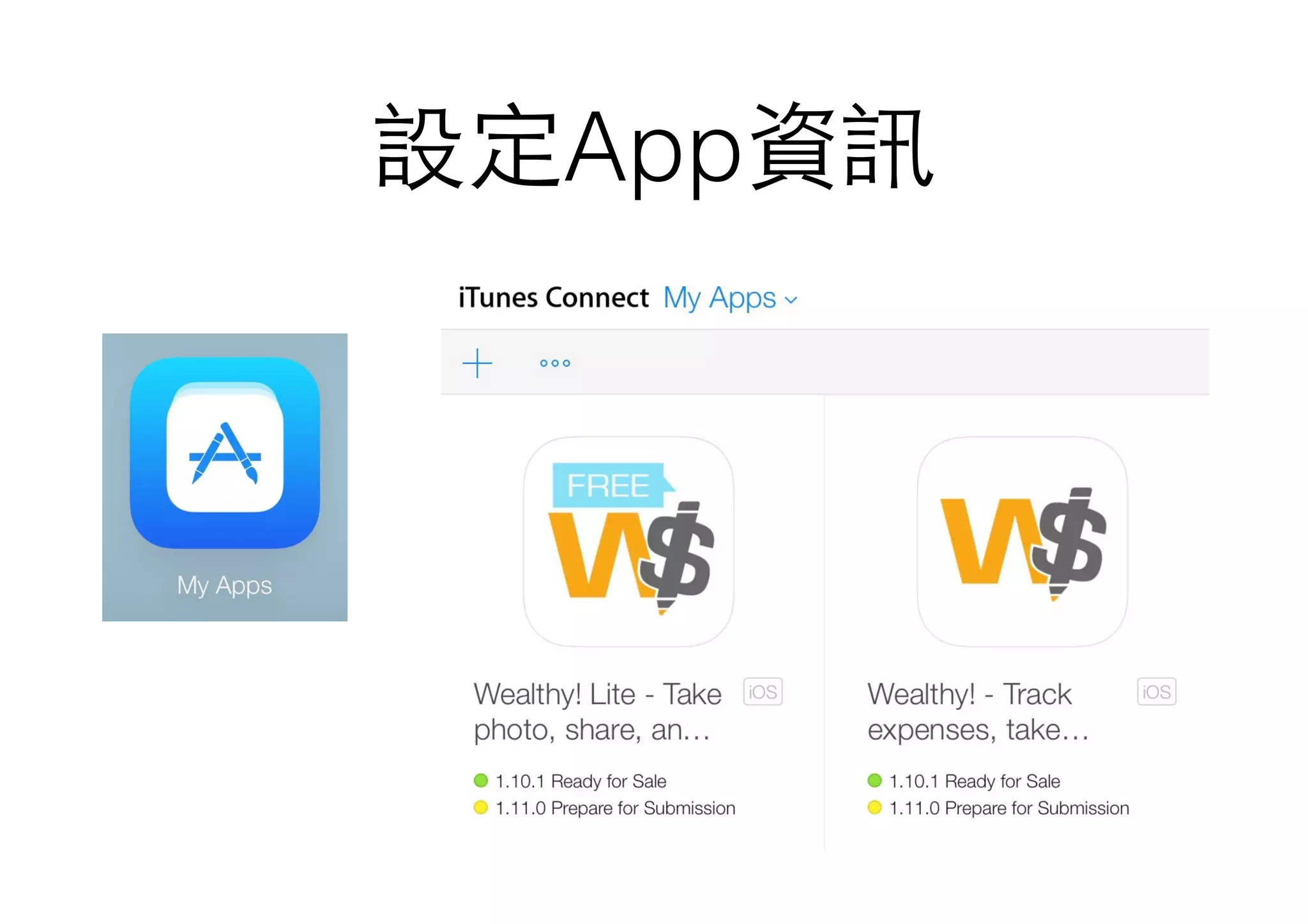 設定App資訊
 