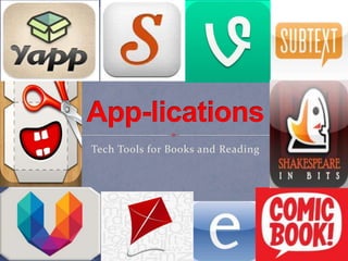Tech Tools for Books and Reading
 