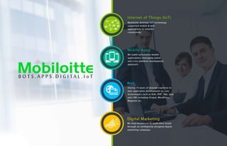 Insight into Mobiloitte's  Competencies 
