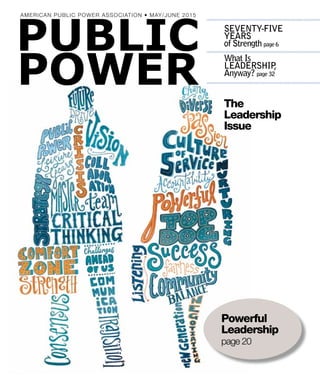 PUBLIC
POWER
Powerful
Leadership
SEVENTY-FIVE
YEARS
of Strength page 6
What Is
LEADERSHIP,
Anyway? page 32
The
Leadership
Issue
 