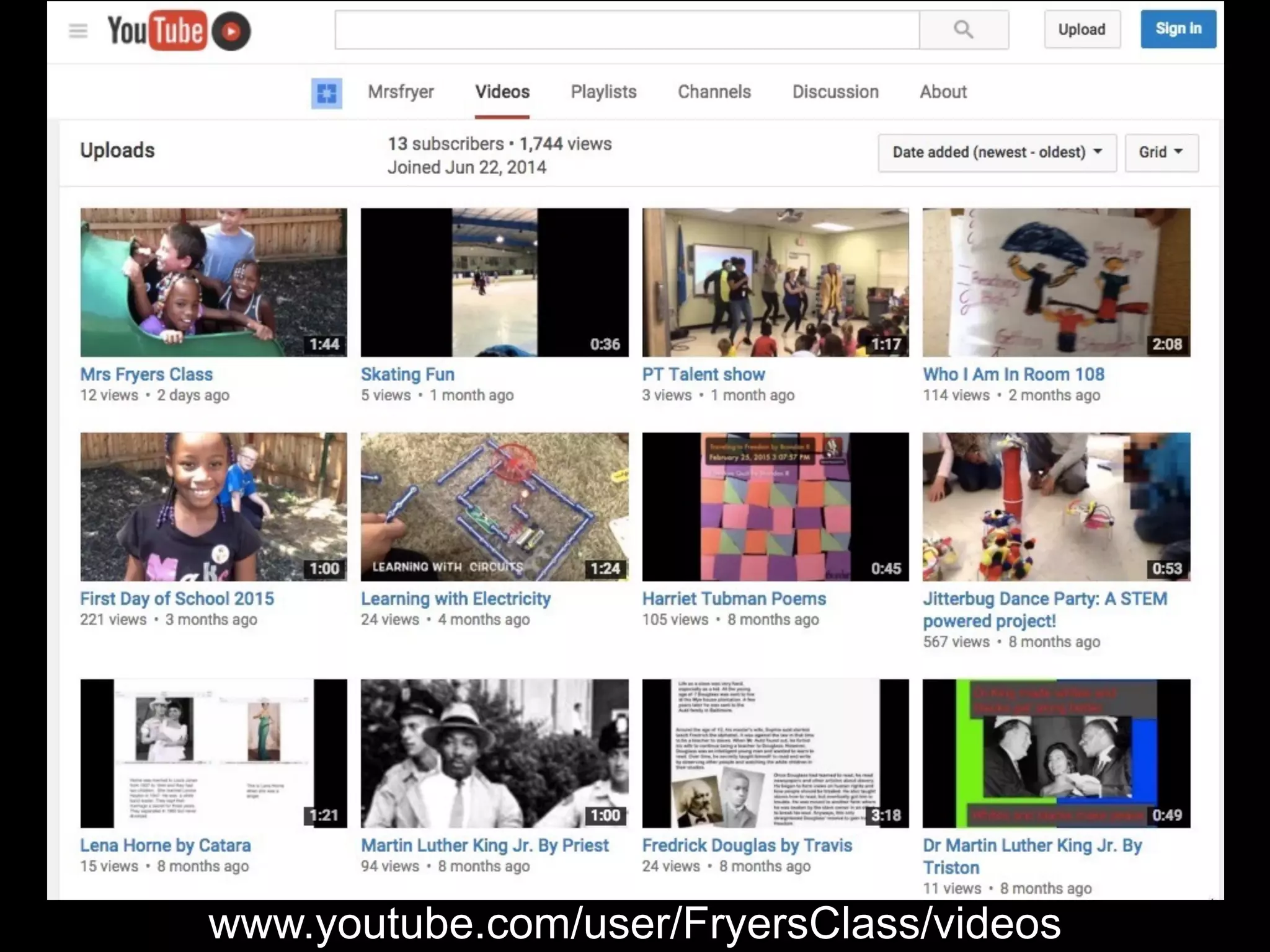 www.youtube.com/user/FryersClass/videos
 