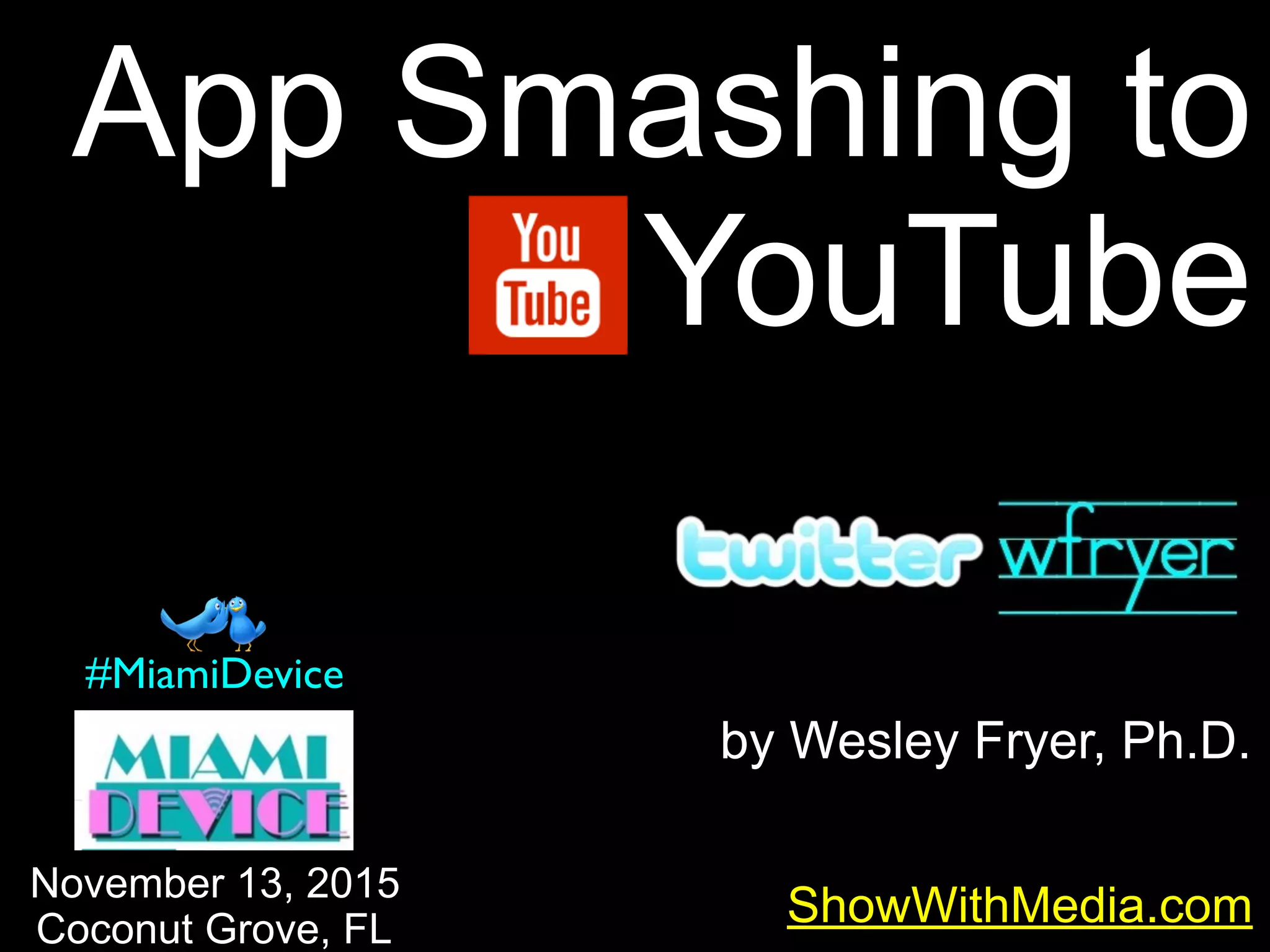 Demos
icon via The Noun Project#MiamiDevice@wfryer
 