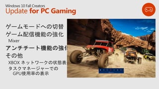 Update for PC Gaming
 