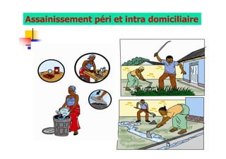 Assainissement péri et intra domiciliaire
 