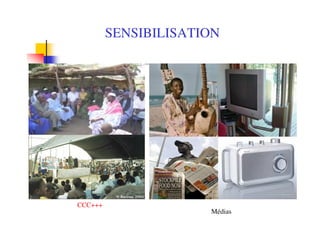 SENSIBILISATION




CCC+++
                      Médias
 