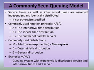 basics of stochastic and queueing theory | PPTX