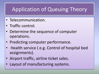 basics of stochastic and queueing theory | PPTX