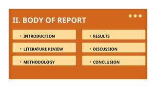 Report. Body APP 1 Q2 - WEEK 3- Objectives and structures of various kinds of ...