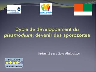Présenté par : Gaye Abdoulaye
EVALUATION
par les FACILITATEURS
 