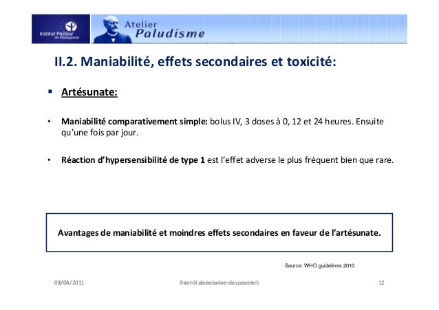 Faut-il abandonner la quinine pour le traitement du paludisme? Faut-il abandonner la quinine pour le traitement du paludisme?