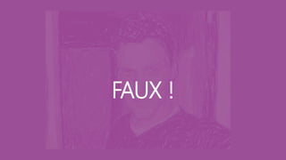 tech.days 2015#mstechdaysWindows Phone : Migrez de Silverlight vers Universal App
FAUX !
 