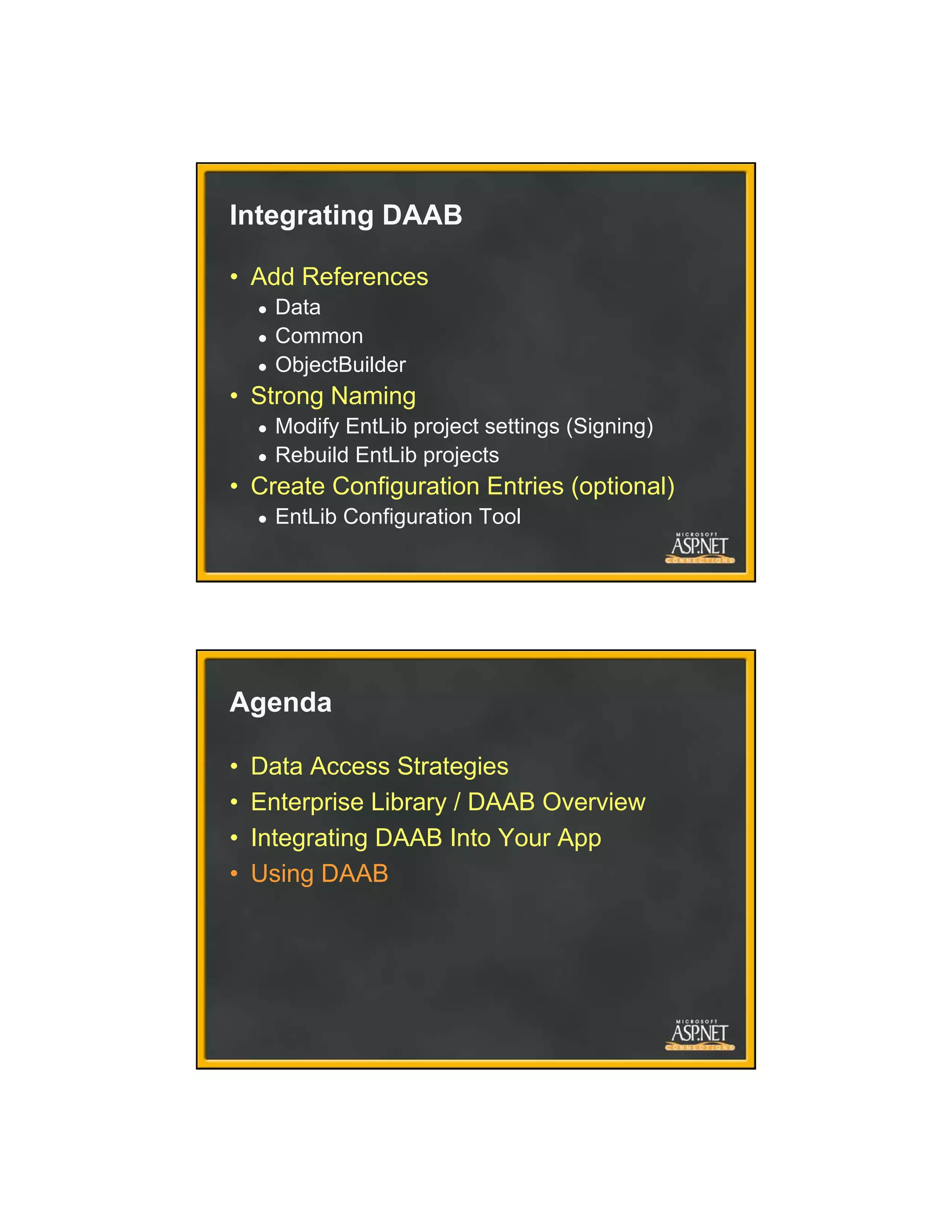 App301 Implement a Data Access Layer with Ent Lib