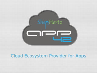 Cloud Ecosystem Provider for Apps
 