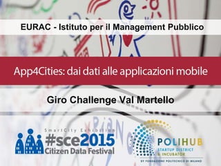 EURAC - Istituto per il Management Pubblico
Giro Challenge Val Martello
 