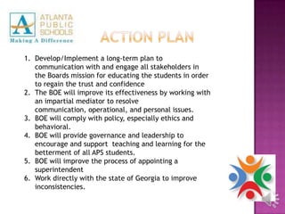         demographicsFinancial Resources from the community/business  partnersAtlanta Partners for Education (APFE)