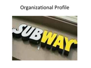 Organizational Profile 
