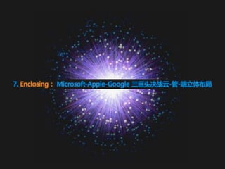 7. Enclosing： Microsoft-Apple-Google 三巨头决战于-管-端立体布局
 