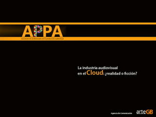 Appa cloud industria audiovisual