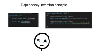 Dependency Inversion principle
 