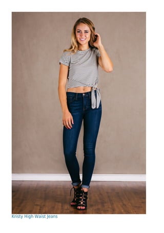 Kristy High Waist Jeans
 