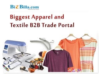Biggest Apparel and Textile B2B Trade Portal