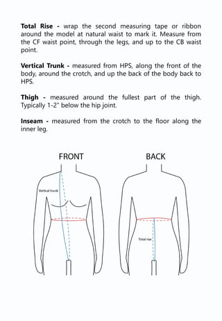 vertical trunk measurement
