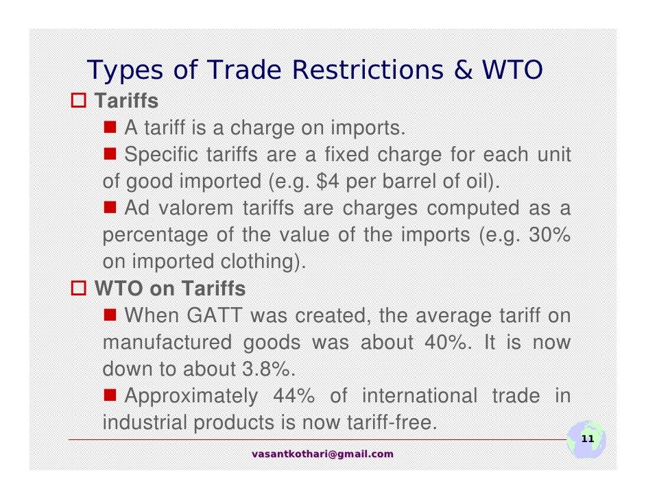 Fundamental principles of wto trading system