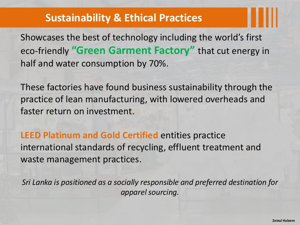 Apparel industry sri lanka