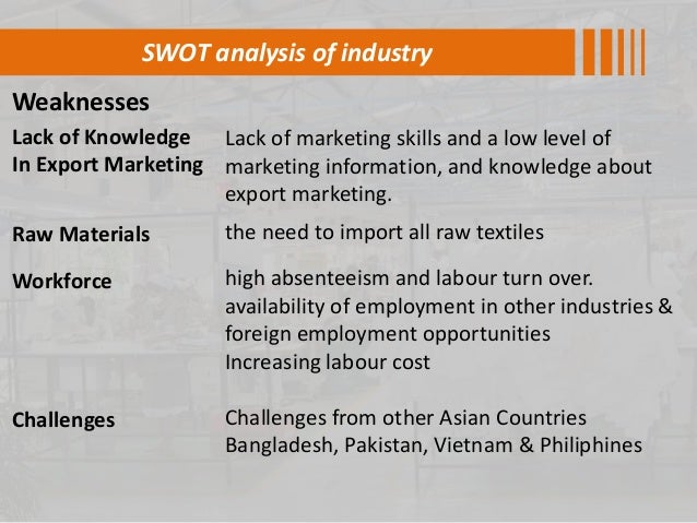 Swot Analysis Of The Fashion Channel
