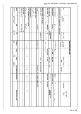 Apparel Internship - Brandix Apparel India.
Page 192
 