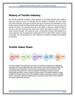 Textile Industry, Definition, History & Processes - Lesson