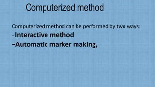Sampling and Marker | PPTX