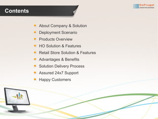 Apparel Retail Chain Store Pos Software Solution Ppt