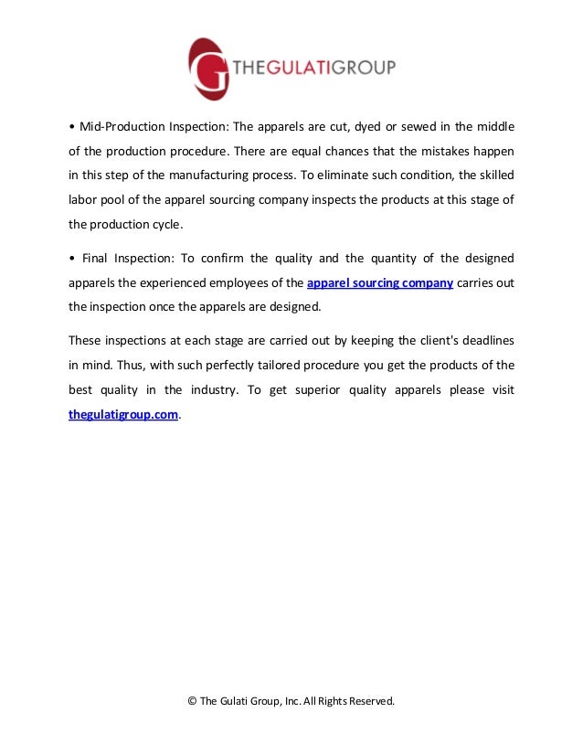 Apparel sourcing company to turn designs into apparels