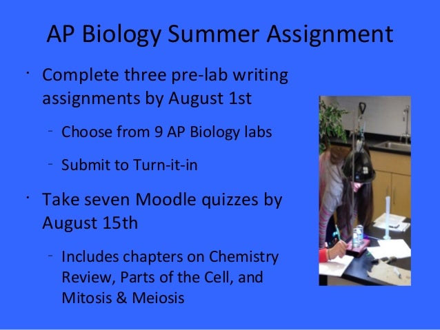 Ap biology homework help