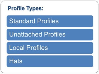 Profile Types: