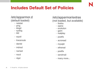 App armor structure | PDF